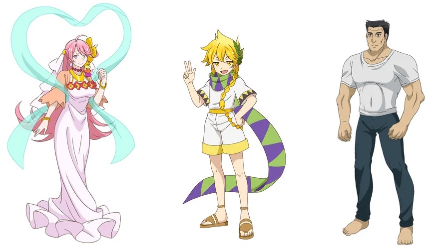 Kami-tachi ni Hirowareta Otoko - personaggi Kami-tachi ni Hirowareta Otoko - personaggi